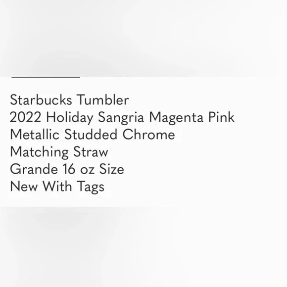 Starbucks tumbler holiday edition - Picture 6 of 6